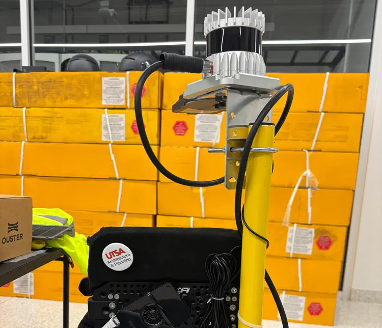 Wiring the mobile LiDAR mapping rig